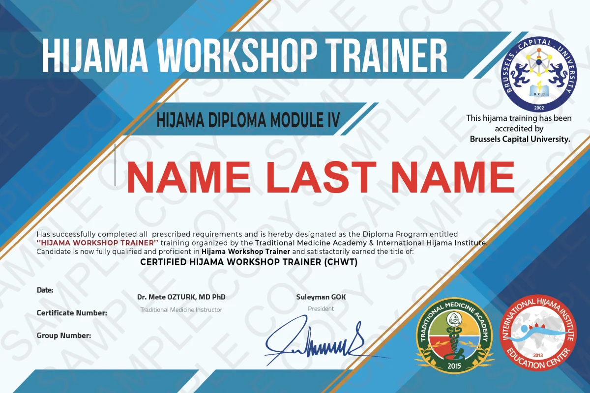 Workshop Trainer - Hijama Trainer Diploma