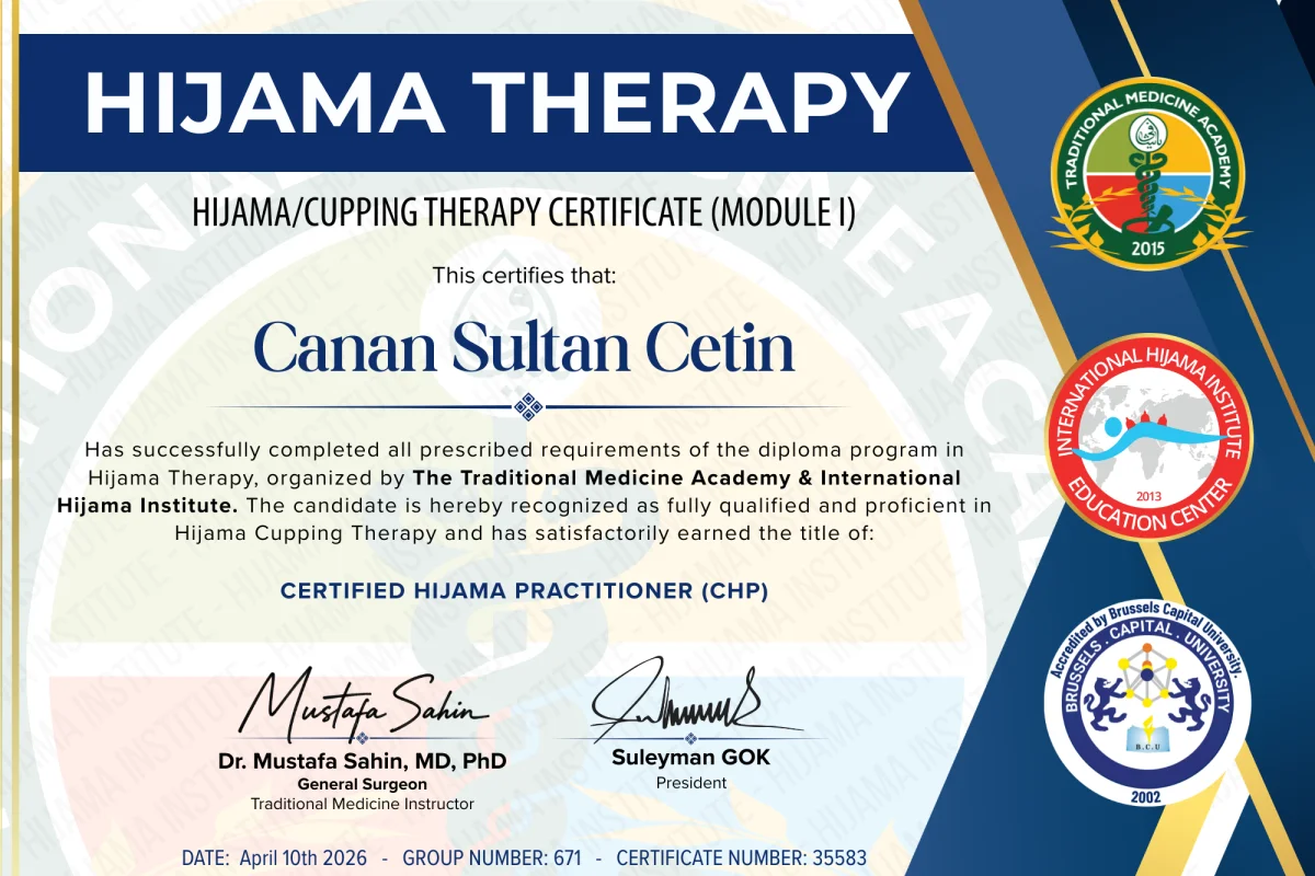Beginner Level Hijama Certificate